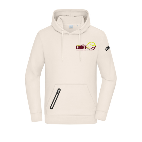 Brustdruck schwarz - Men's Hoody Interlock Miniaturansicht