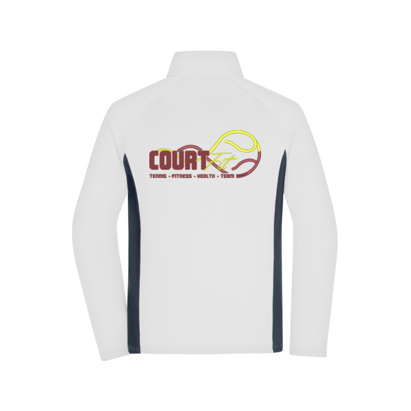 Rückenstick schwarz - Men's Stretchfleece Jacket Miniaturansicht