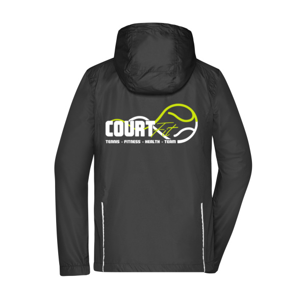 Rückendruck weiß - Ladies' 3-in-1-Jacket Miniaturansicht