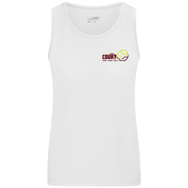 Brustdruck schwarz - Ladies' Active Tanktop Miniaturansicht