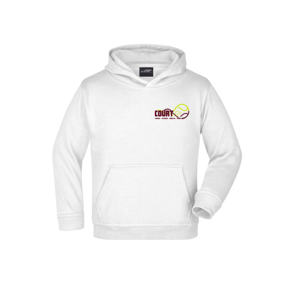 Brustdruck schwarz - Hooded Sweat Junior Miniaturansicht