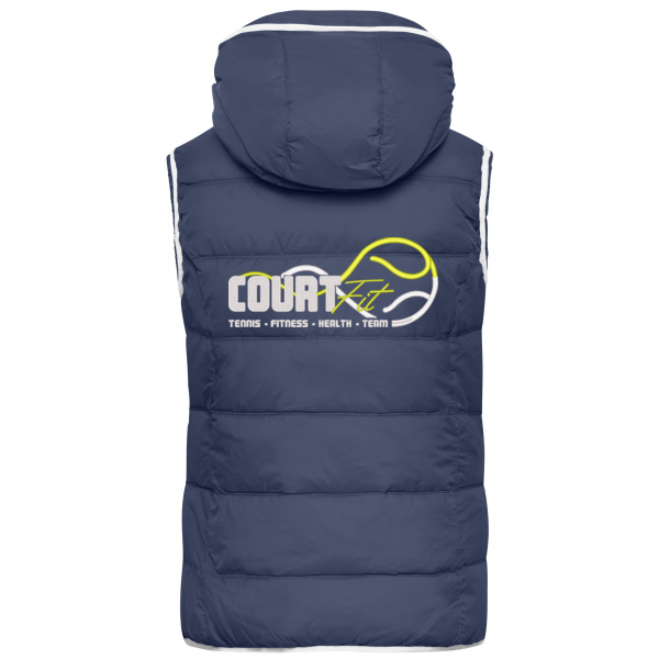 Rückenstick weiß - Ladies' Maritime Vest Miniaturansicht