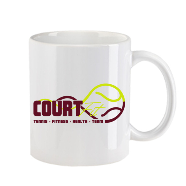 Tassendruck - Tasse weiß glänzend Miniaturansicht