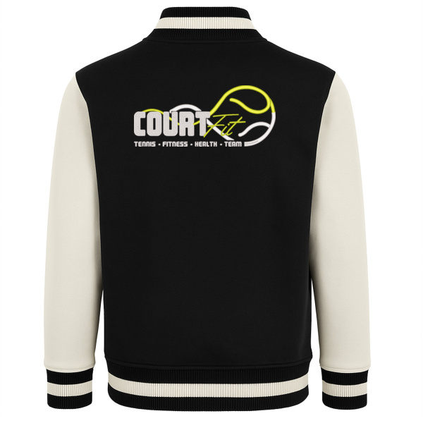 Rückenstick weiß - Women´s Premium College Jacket Miniaturansicht